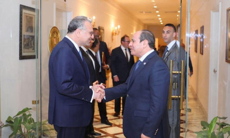 الرئيس السيسي يستقبل مسعد بولس كبير مستشاري ترامب لشؤون الشرق الأوسط